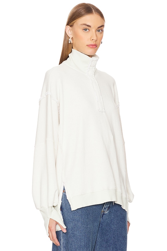 view 2 of 4 x We The Free Camden Henley in Grey Opal