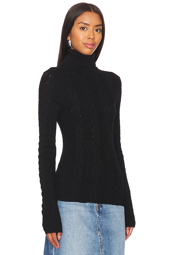 view 2 of 4 Maddie Turtleneck in Black
