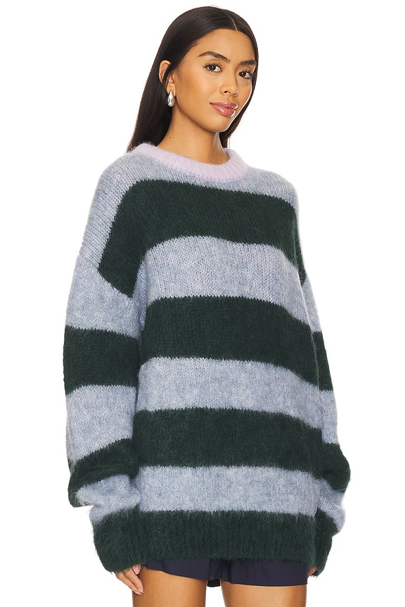 view 2 of 4 Paris Sweater in Forest Cloud Combo