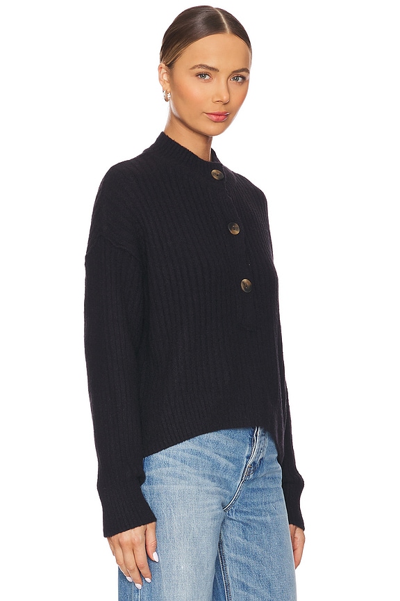 view 2 of 4 PULL TUNISIEN FREE PEOPLE COCOA in Black