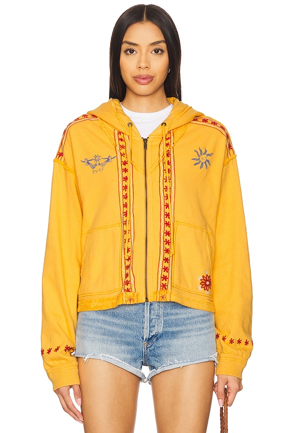 view 2 of 6 Mermaid Hoodie in Faded Sun Combo