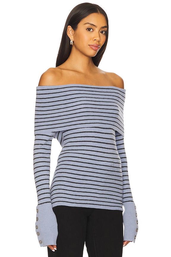 view 2 of 4 Evergreen Sweater in Peri Combo