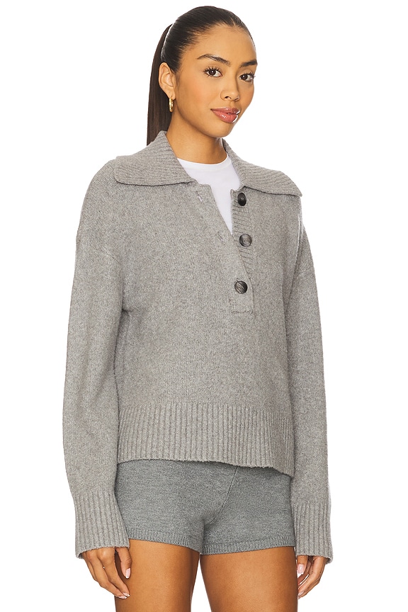 view 2 of 4 Trading Up Polo in Grey Heather