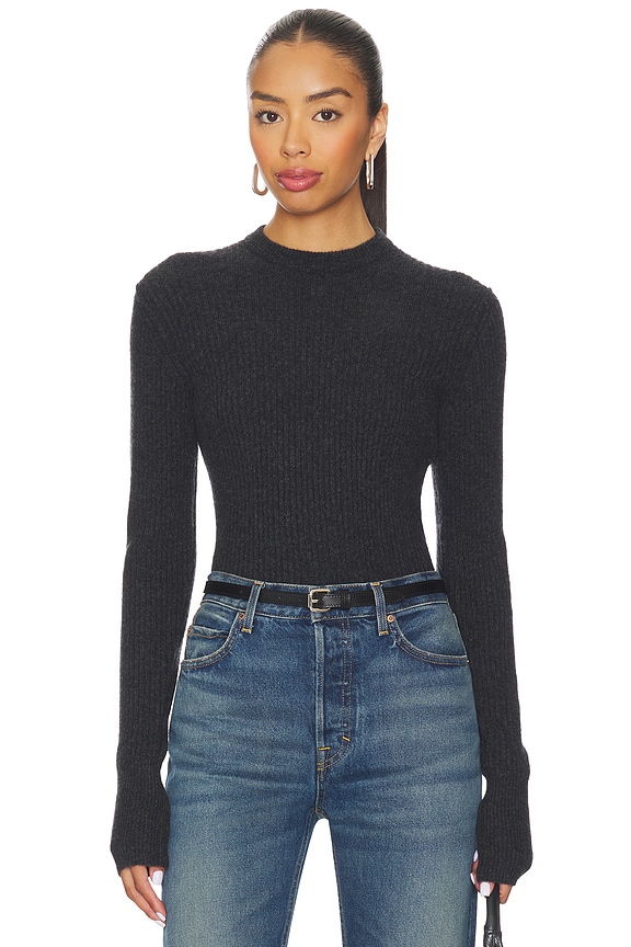 view 1 of 4 Ever After Pullover in Charcoal