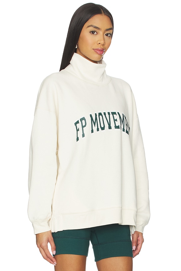 view 2 of 4 x FP Movement Victory Set Pullover in Ivory