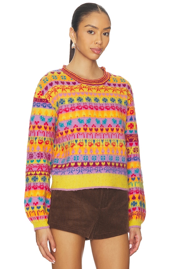 view 2 of 4 Favorite Things Sweater in Bright Confetti Combo