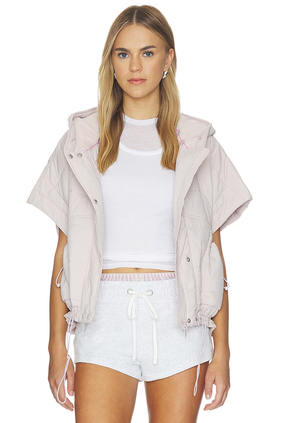 view 1 of 5 x FP Movement Happy Trails Poncho in Pearl