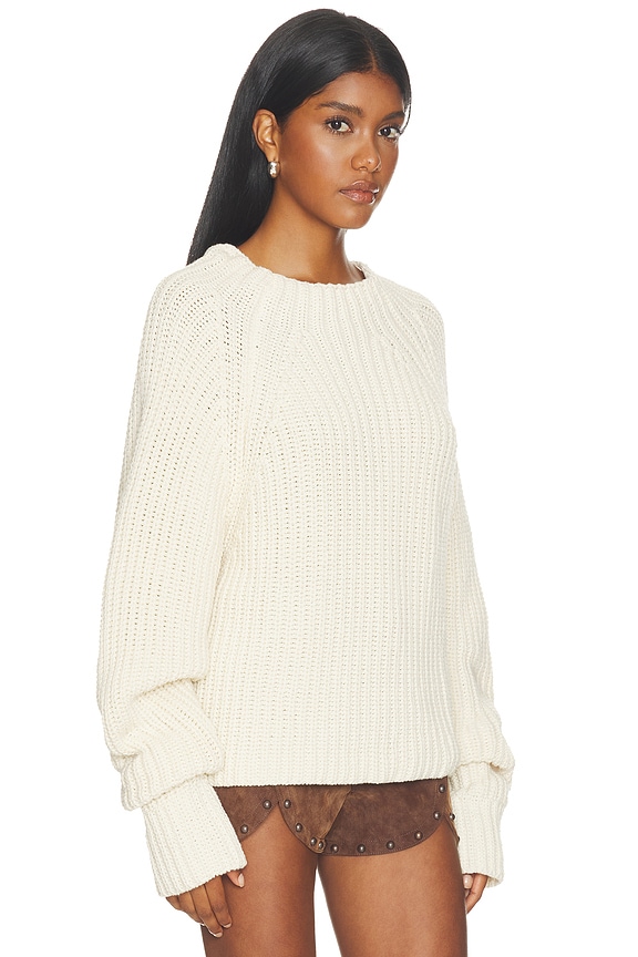 view 2 of 4 Low Tide Pullover in Marshmallow