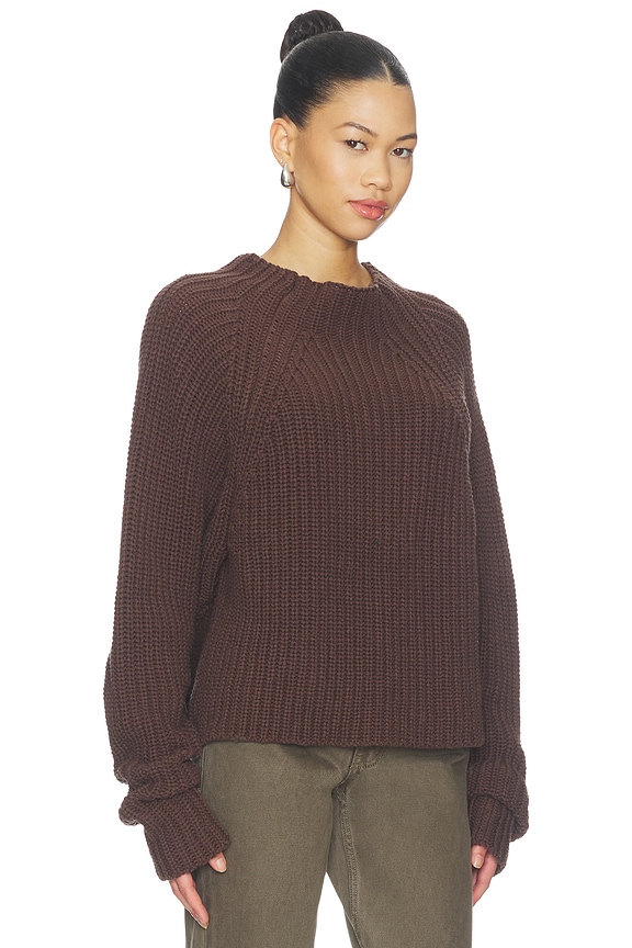 view 2 of 4 Low Tide Pullover in Chocolate