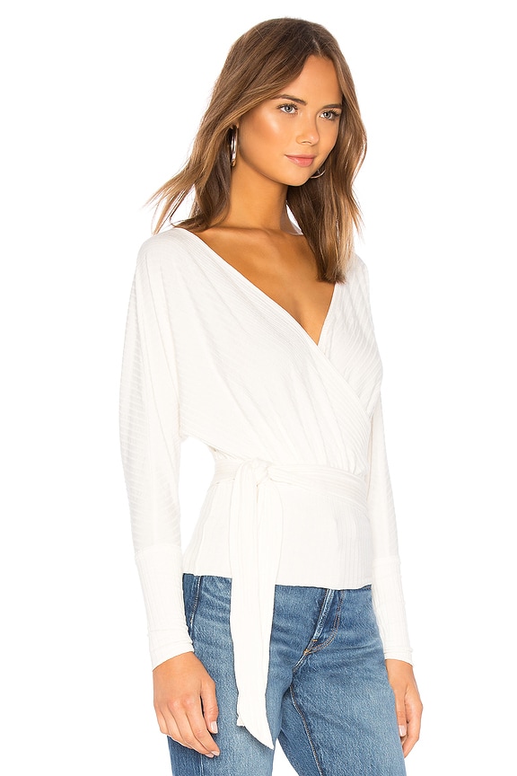 view 2 of 4 East Coast Wrap Sweater in Ivory