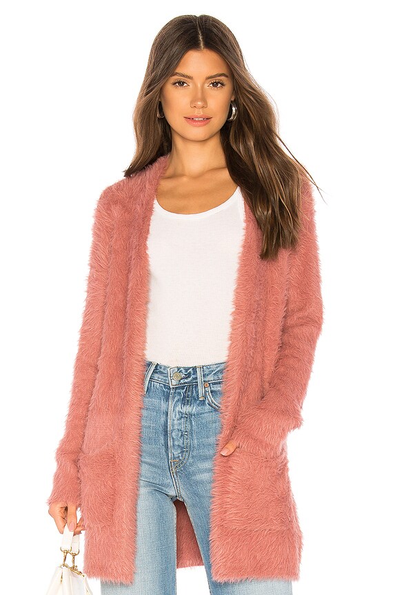 view 1 of 4 Cardigan in Rose