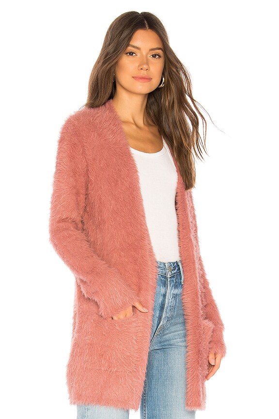 view 2 of 4 Cardigan in Rose