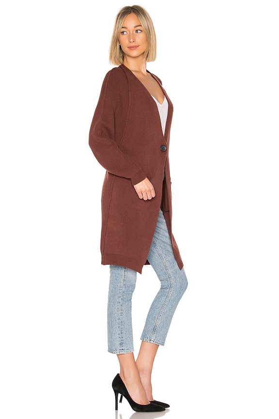 view 2 of 3 Irreplaceable Cardigan in Plum