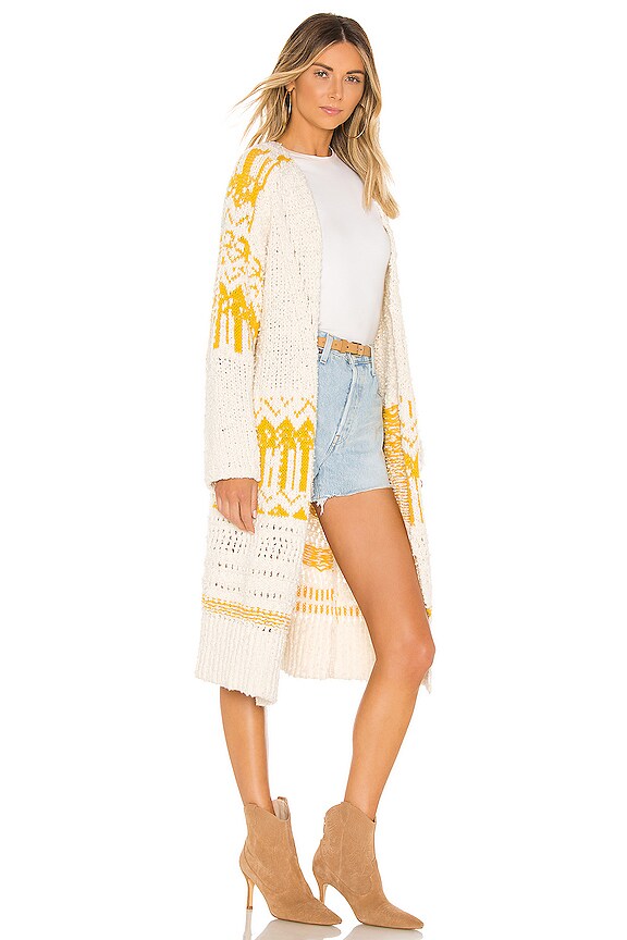 view 2 of 3 GILET ASTRID in Yellow