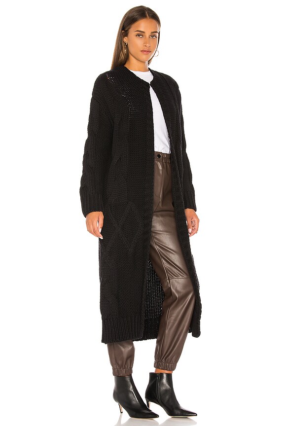 view 2 of 3 Keep In Touch Cardigan in Black