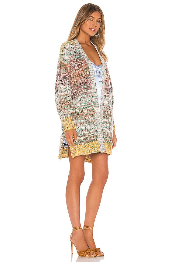 view 2 of 3 CÁRDIGAN DREAMING AGAIN in Blue Combo