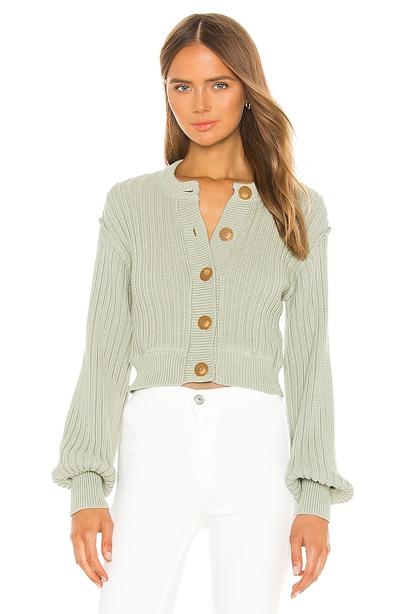 view 1 of 5 All Yours Cardi in Green