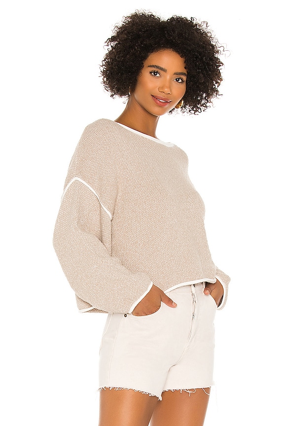 view 2 of 4 Bardot Sweater in Sand Dollar