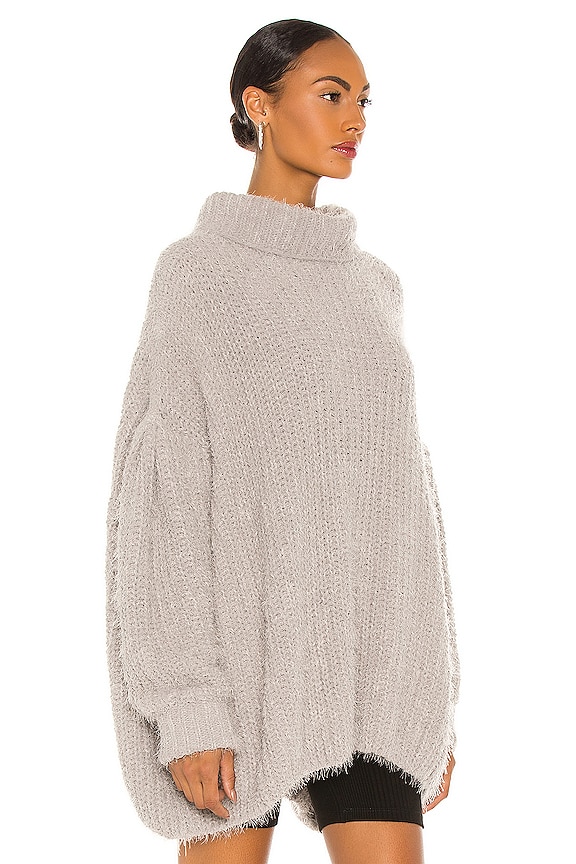 view 2 of 4 Oasis Tunic Pullover in Silver Glass Combo