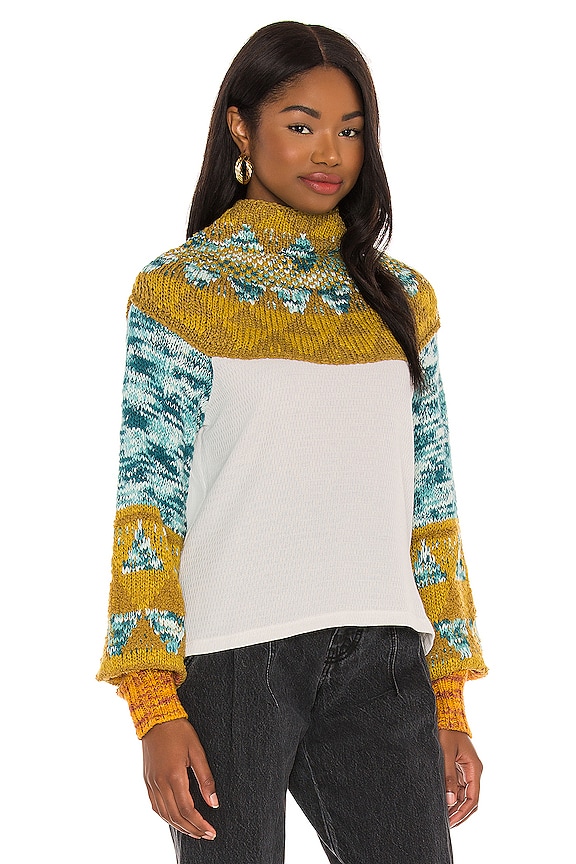 view 2 of 4 Swit The Small Stuff Pullover in Grey Combo