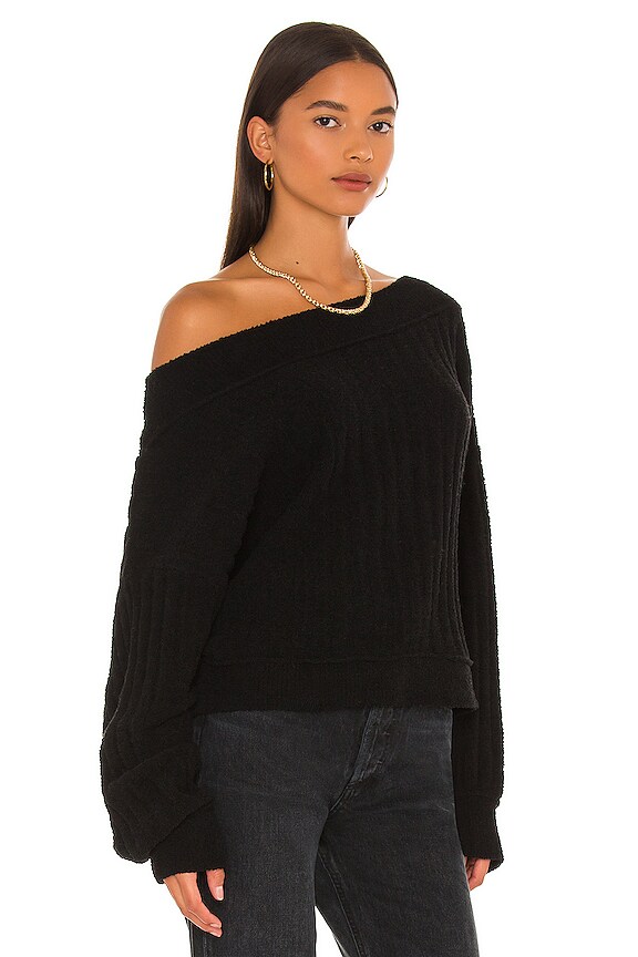 view 2 of 4 Cabin Fever Pullover in Washed Black