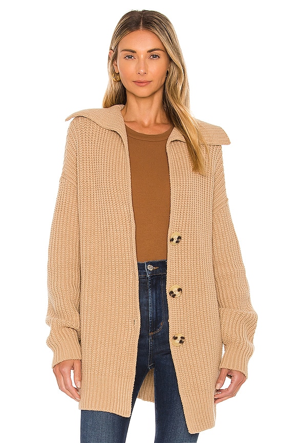 view 1 of 5 Swim Too Deep Cardi in Almond