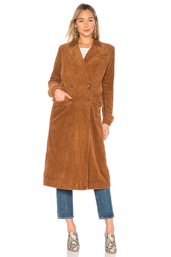 view 2 of 4 Abby Road Corduroy Duster in Cedar