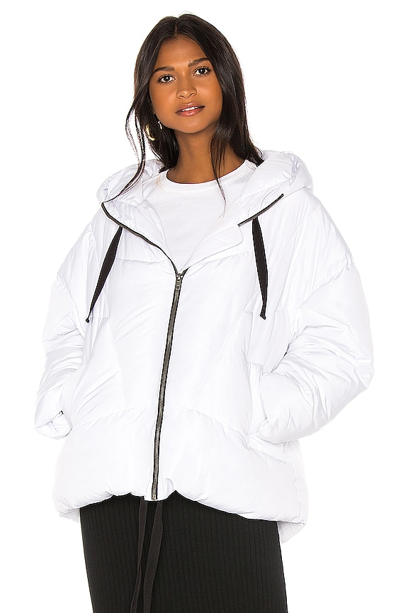 view 2 of 5 Hailey Puffer in White