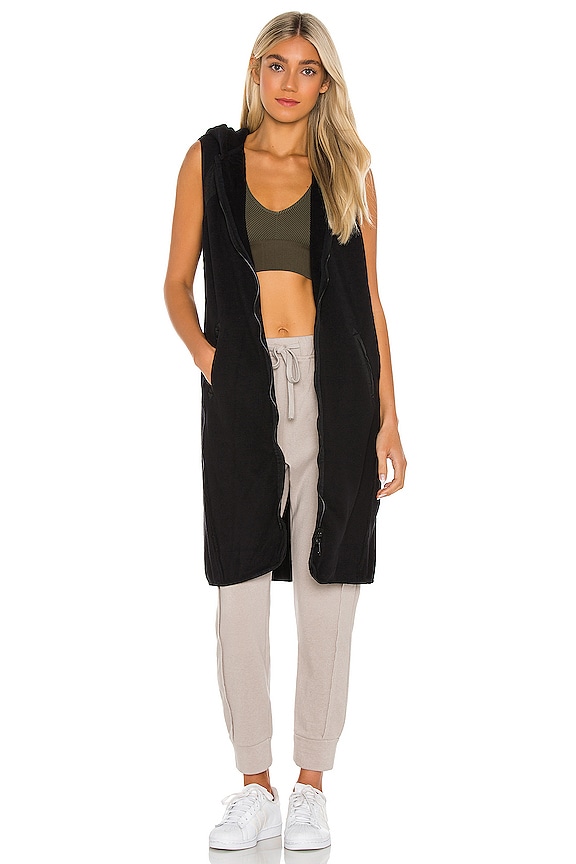 view 2 of 6 CHAQUETA TOLEDO LONGLINE PRINTED in Black Combo