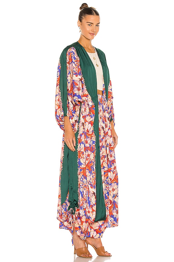 view 2 of 4 In Bloom Kimono in Midnight Combo