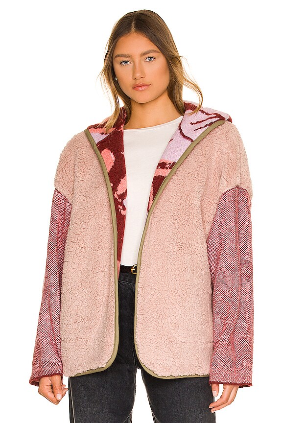 view 2 of 5 Winter Chill Reversible Jacket in Orchid Rose Combo
