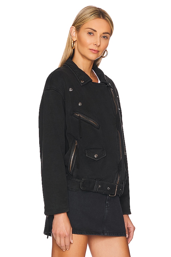 view 2 of 4 BLOUSON FREE PEOPLE REBEL in Black