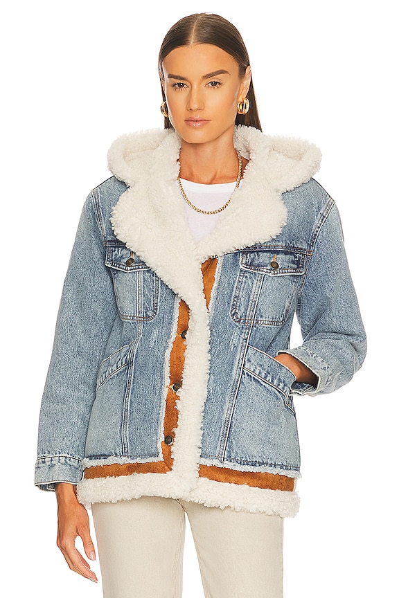 view 2 of 5 Magnolia Cozy Denim Jacket in At It Again