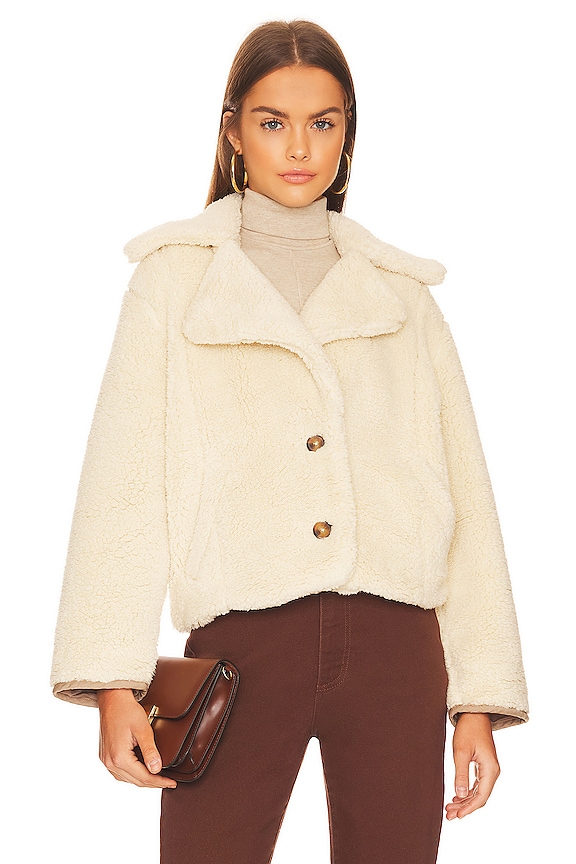 view 2 of 5 CHAQUETA FREE PEOPLE JOPLIN in Ivory