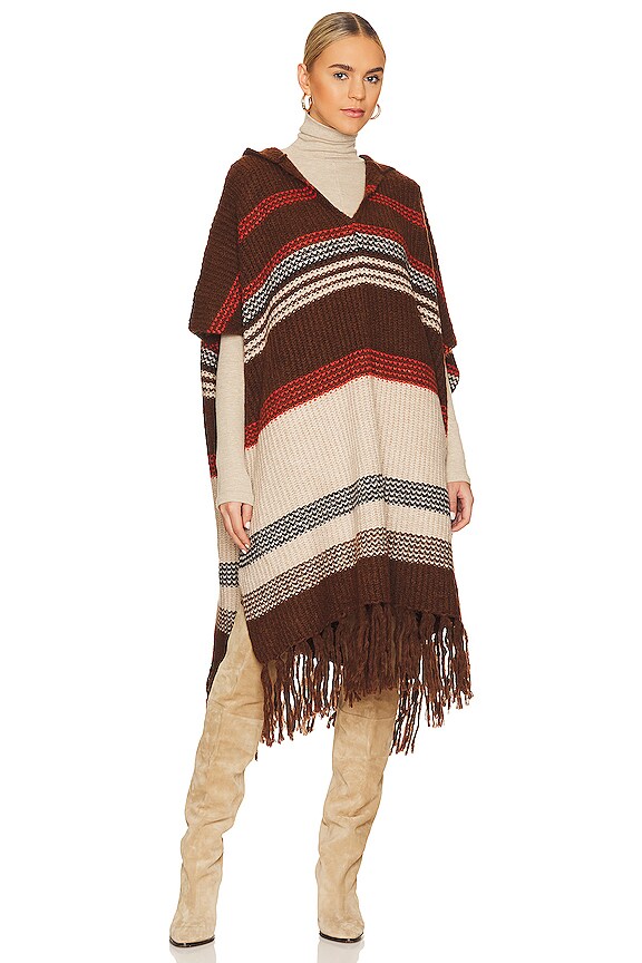 view 2 of 4 Leslie Poncho in Canyon Combo