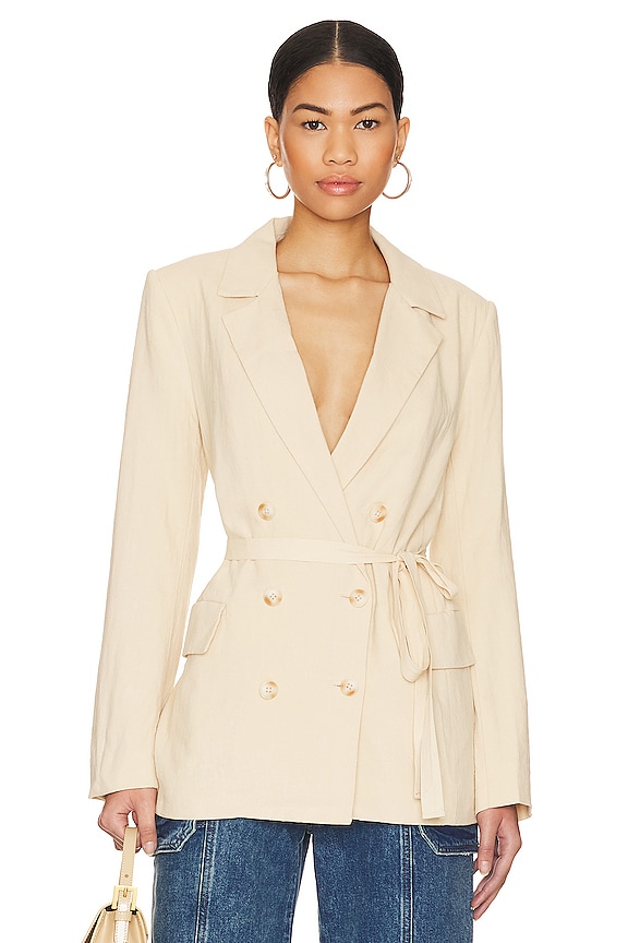 view 2 of 5 VESTE FREE PEOPLE OLIVIA in Sand