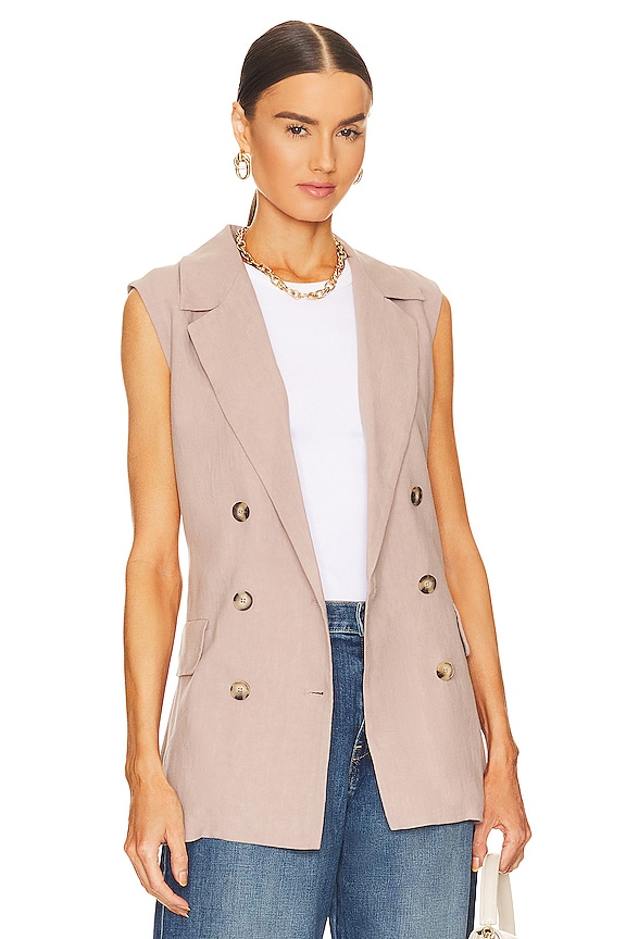 view 2 of 5 GILET FREE PEOPLE OLIVIA in Ethereal