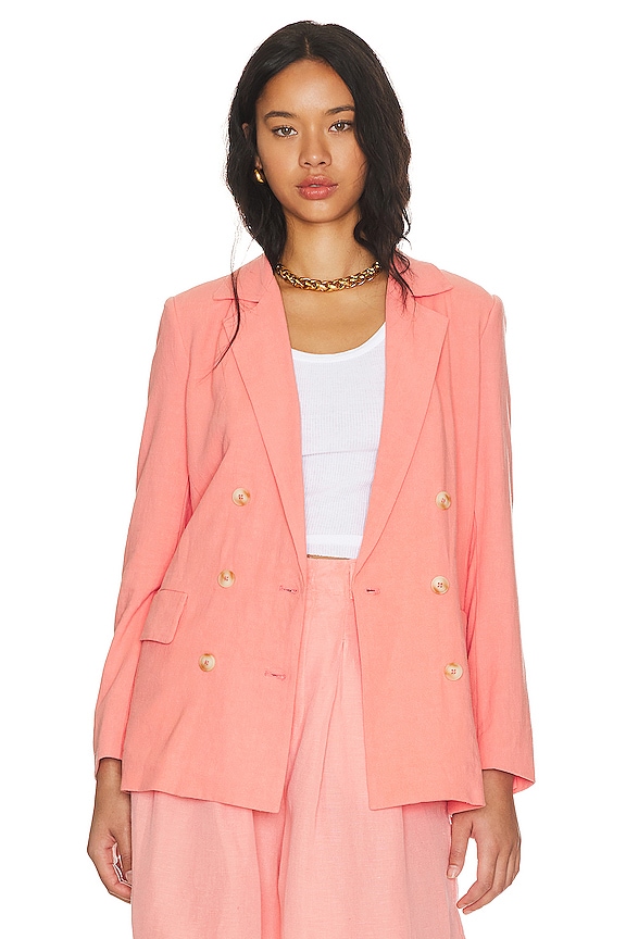 view 2 of 5 Olivia Blazer in Strawberry Colada