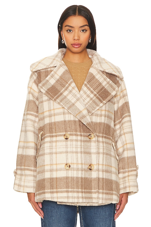 view 2 of 5 FREE PEOPLE HIGHLANDS コート in Brown