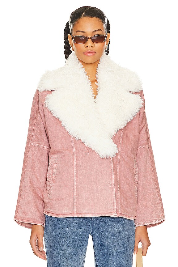view 2 of 5 FREE PEOPLE LOLA ジャケット in Pale Mauve