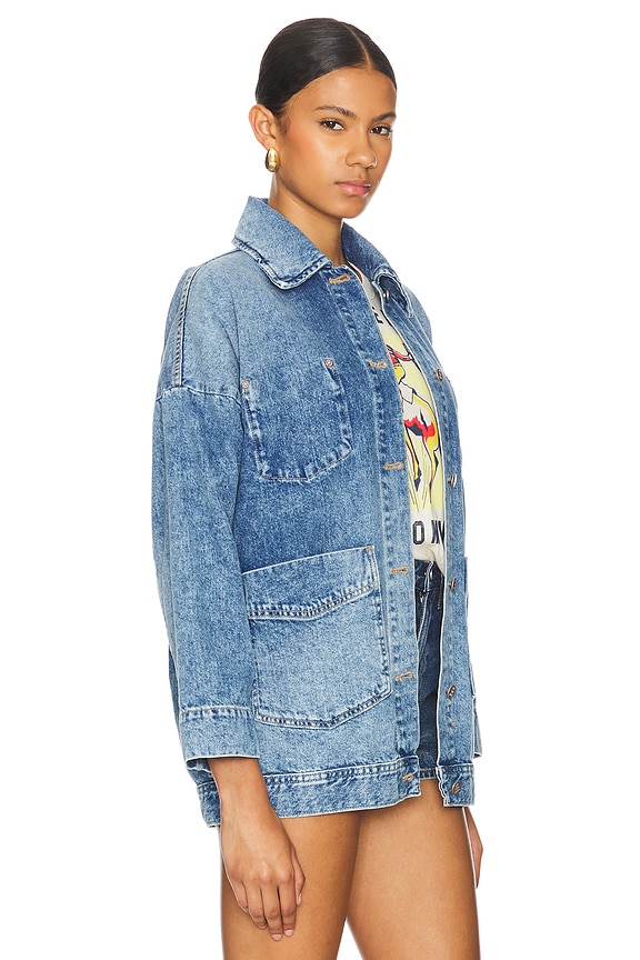 view 2 of 4 Avery Denim Jacket in Got The Blues
