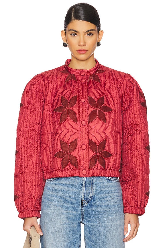 view 2 of 5 CHAQUETA ACOLCHADA QUINN in Marsala