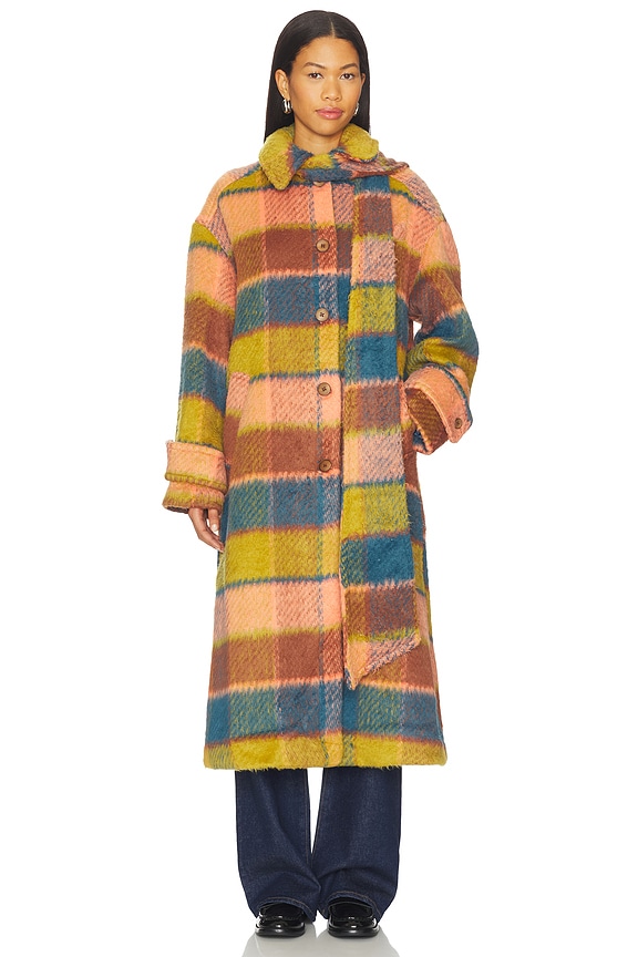 view 2 of 4 ABRIGO LANA DALTON in Coral