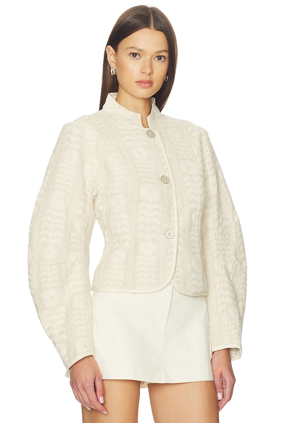 view 2 of 5 x REVOLVE Tsarina Jacket in Ivory