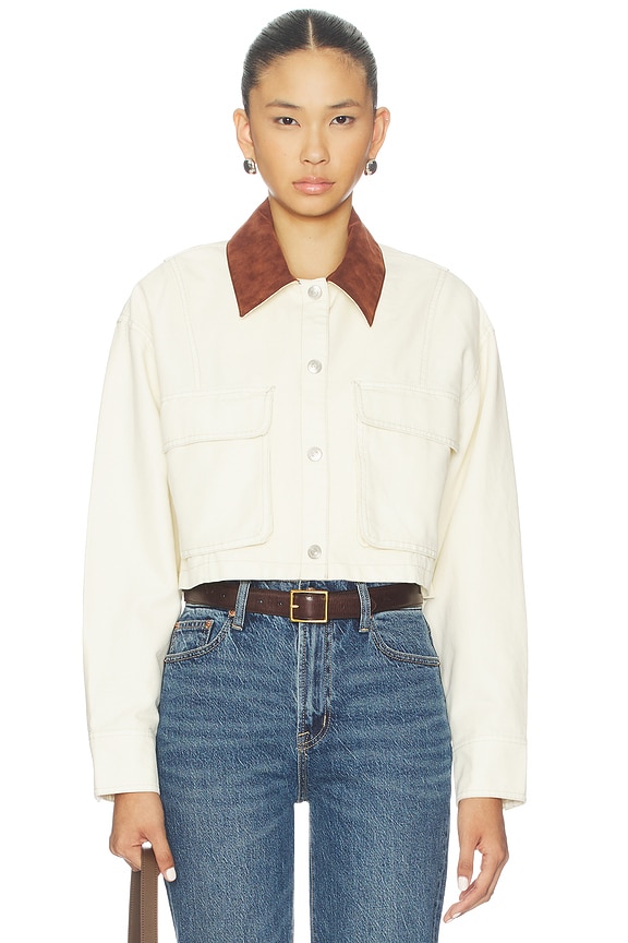 view 2 of 5 x We The Free Martha Workwear Jacket in Tofu