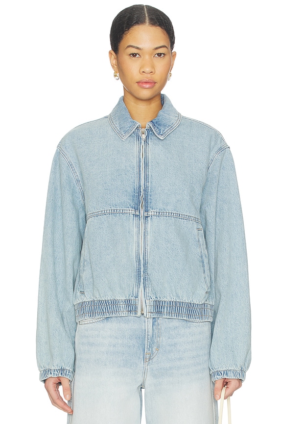 view 2 of 5 x We The Free Birdie Denim Jacket in Mockingbird