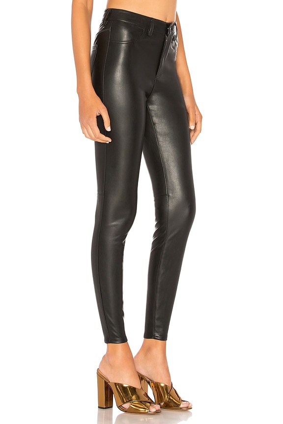 view 2 of 4 Vegan High Rise Long & Lean Pant in Black