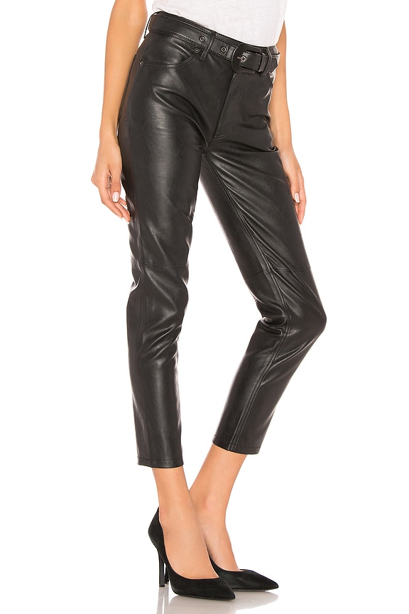 view 2 of 4 PANTALÓN VEGAN LEATHER in Black