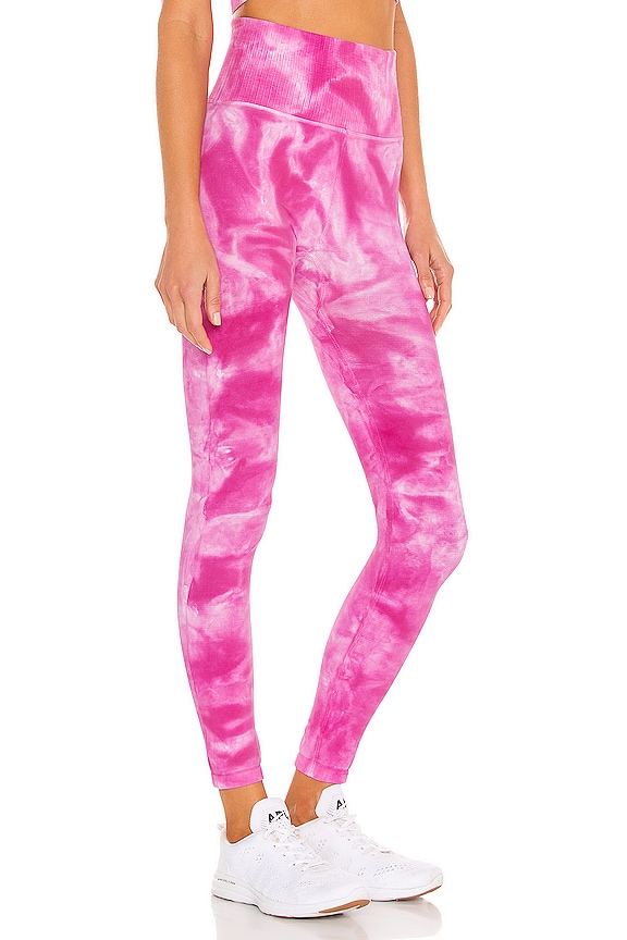 view 2 of 4 X FP Movement Good Karma Tie Dye Legging in Vivacious Violet