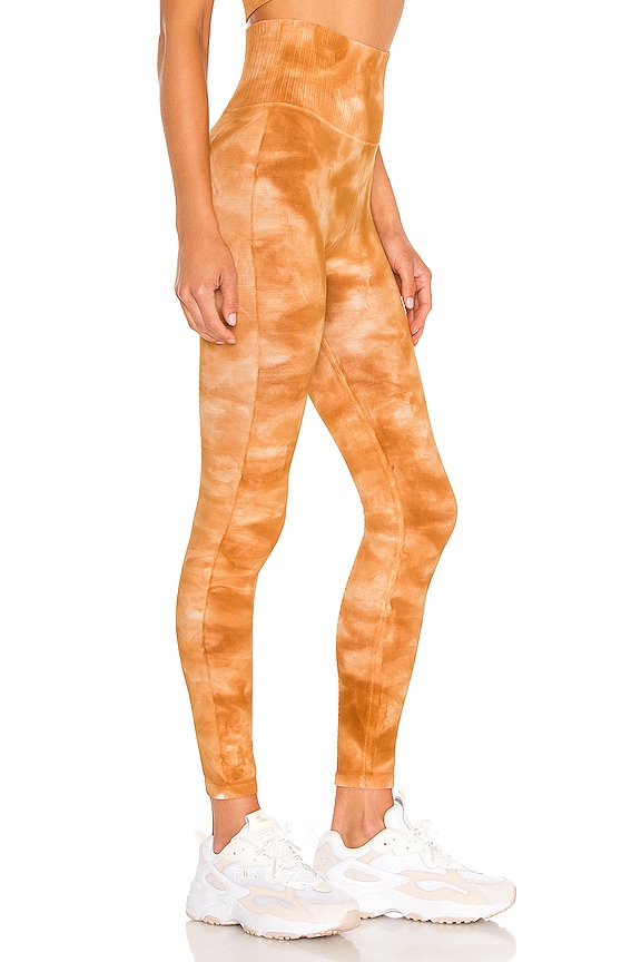 view 2 of 4 X FP Movement Good Karma Tie Dye Legging in Burnt Topaz